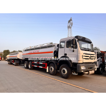 3 Axles Customized 16,000 liters Diesel/Gasoline Fuel Tank Transport Trailer