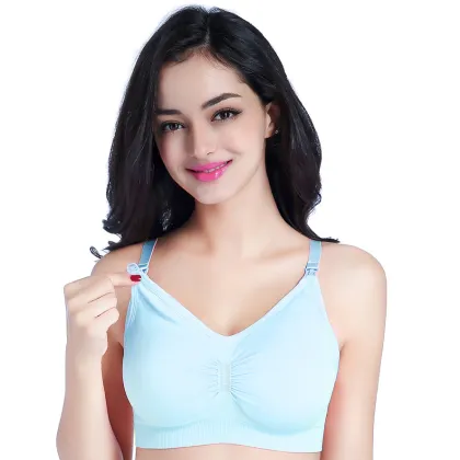 Comfortable Stretchy Soft Wire-Free Maternity Bra for Breastfeeding