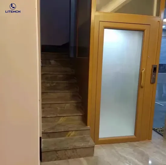 350-400kg Residential Elevator: Small Passenger Home Lift (No Machine Room)
