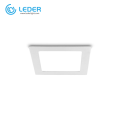 LEDER Square Commercial 12W LED Downlight