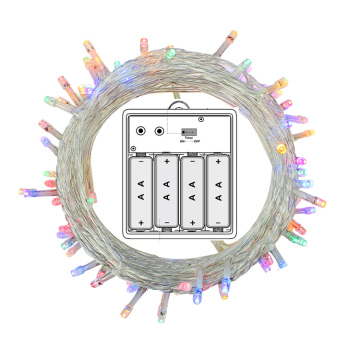 Christmas Outdoor Five Point String Lights Party Home Powered Diwali Battery Operated Led Light For Costume Decoration