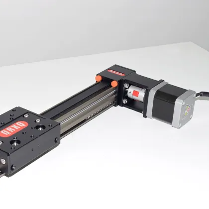 QRXQ RXP30 Linear Guide with Nema 17 Conveyor Chain Belt Drive for Robots and Linear Stages