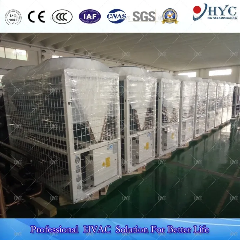 R410A Modular Air Source Heat Pump for Central Air Conditioning