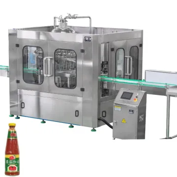 Higee Tomato Sauce Filling and Capping Machine Line
