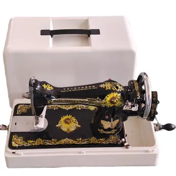 JA2-1 Quilting & Embroidery Household Sewing Machine with Plastic Case and Steel Handle