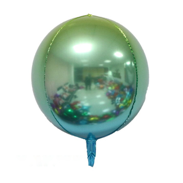 22 -calowy gradient gradientowy kolor karnawałowy aluminiowy balon do dekoracji przyjęć urodzinowych