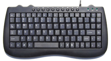 Multimedia notebook keyboards