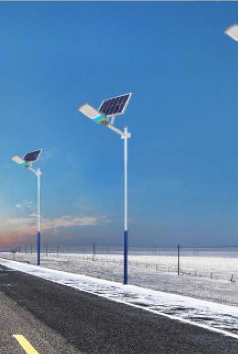 All in two led solar street lights