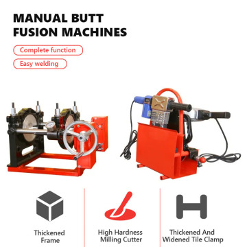 200mm Manual Butt Fusion Welding Machine for Sale - PFW200-4C Polyethylene Welding Machine