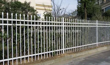 Sale Security Ornamental Powder Coated Galvanized Steel Fence