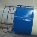 80ton welded cement silo for concrete mixer plant