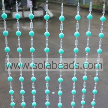 Przycinanie kurtyny 18MM i 18MM i 6MM Wire Crystal Plastic Beading Garland String