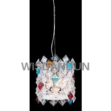 elegant crystal hanging lights