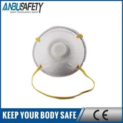 non-woven dust proof and gas defense safety mask with valve