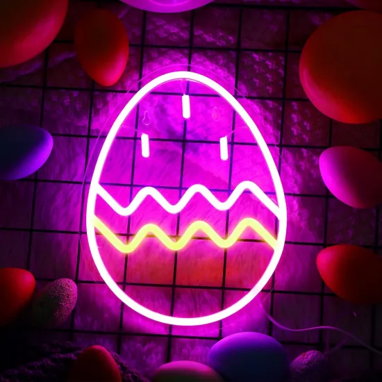 Easter bunny neon Lights