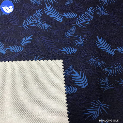 Bird eye fabric print used for sportswear