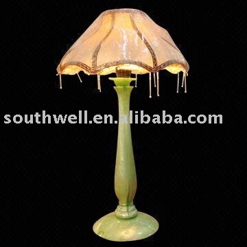 lucite gifts, transparent lamp  in resin with seashell ,dry flower