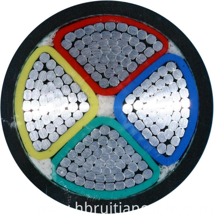 3x25sq mm Aluminum Conductor 3 Core Power Cable 50mm2 0.6/1KV
