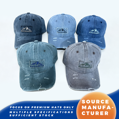Logo Patch Topi Baseball Tertekan Dicuci