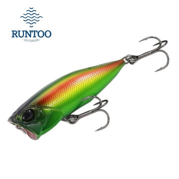 Runtoo UV Paint 64 mm 9g ISCA Popper señuelo para el pico de bajo