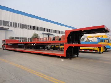 Trak separuh lowbed baru dengan treler untuk dijual