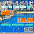 Door to Door Freight Service from Yiwu to Brazil