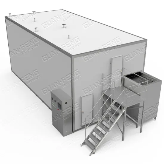 GLZ-2.0 2000KG/h IQF Freezer: Fast & Efficient Individual Quick Freezing for Fruits and Vegetables