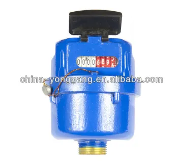 Volumetric rotary piston Water Meter