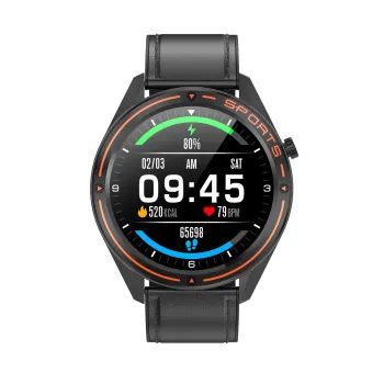 CORN WB02 Smart Watch 1.3-Inch Full-Touch TFT Display IP68 Waterproof BT5.0 Heart Rate/Blood Pressure/Sleep Monitor Pedometer