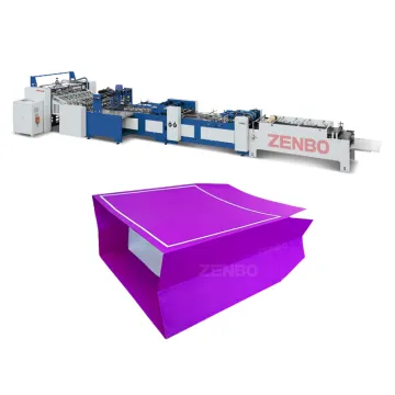 ZB1180AS Paper Bag Tube Forming and Top Folding Machine