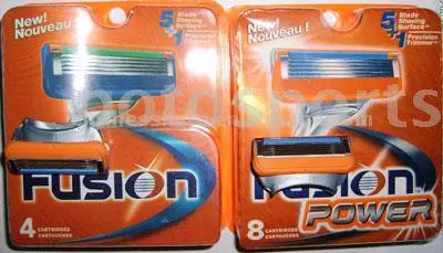 Fusion And Fusion Power Razor Blades for Gillette Fusion Series Handles