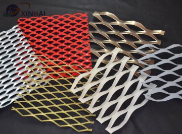 Highway Safety Barrier Expanded Metal Mesh Fence