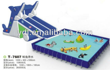Inflatable Whale Slide