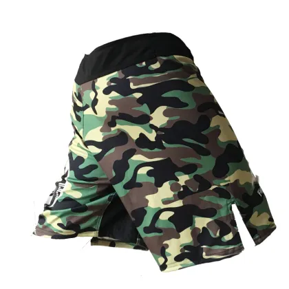 SALE Mma Shorts muay thai Boxing pants boxeo sanda sport camo kickboxing fight men grappling