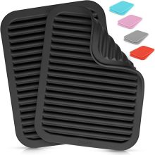 Trivets de silicone para panelas e panelas