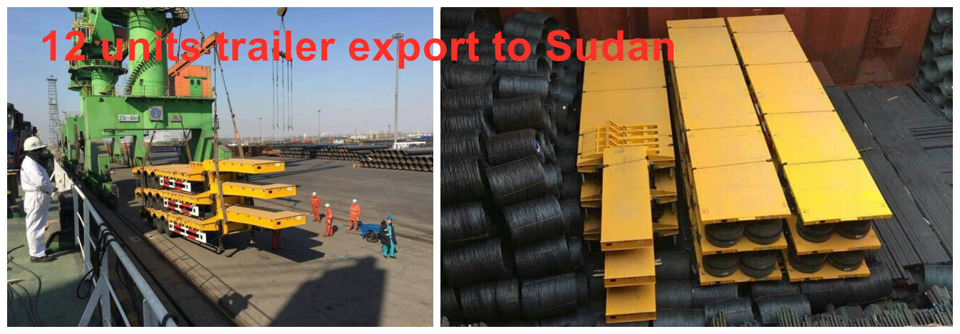 12 units trailer exported to Sudan