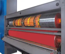 German Siemens system corrugated box printing machine