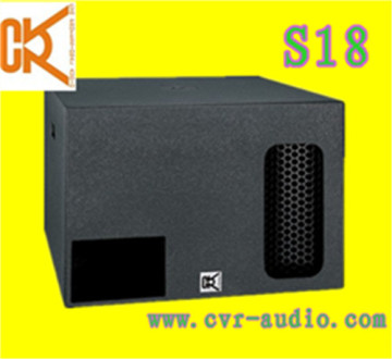 Pro audio hore loaded speaker cabinet live sound subwoofers