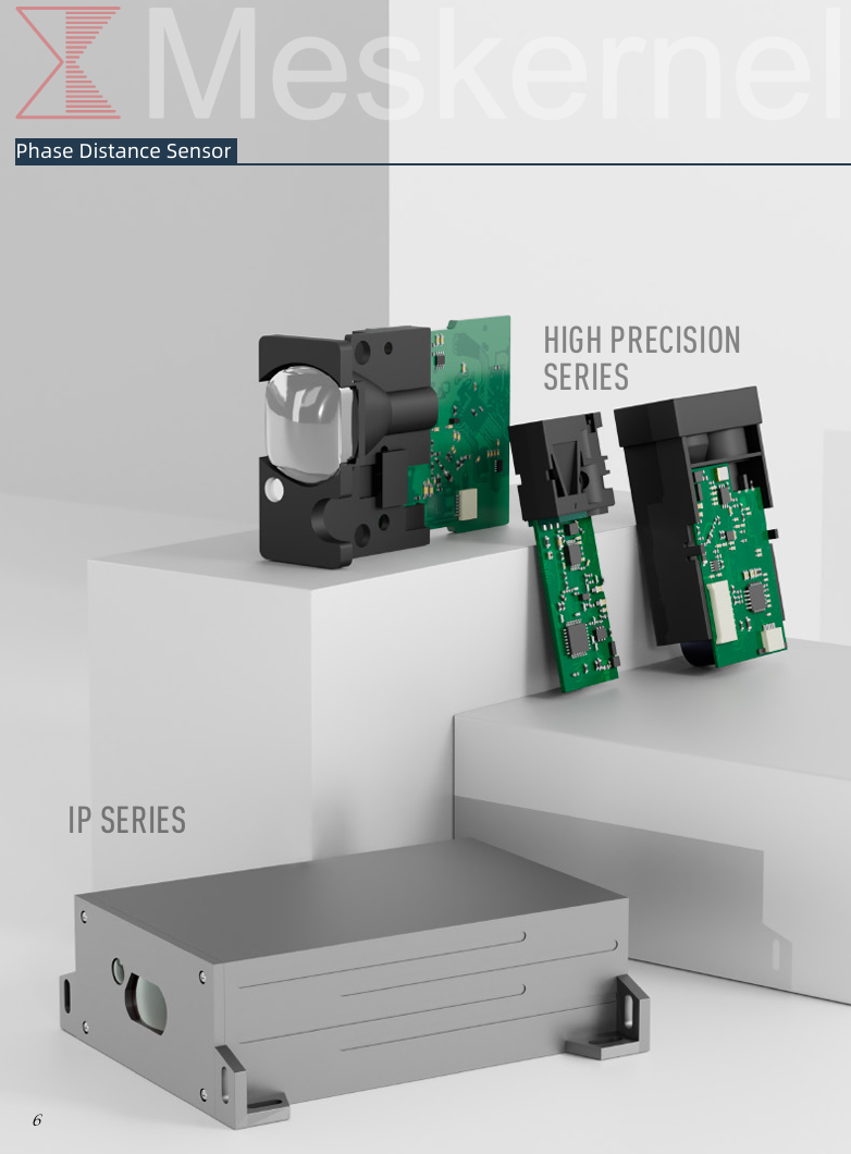 เซ็นเซอร์เซ็นเซอร์ระยะทางเฟสจาก Meskernel Phase Distance Sensor TOF Sensor from Meskernel