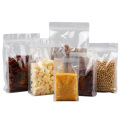 eight-side sealing transparent plastic ziplock bag