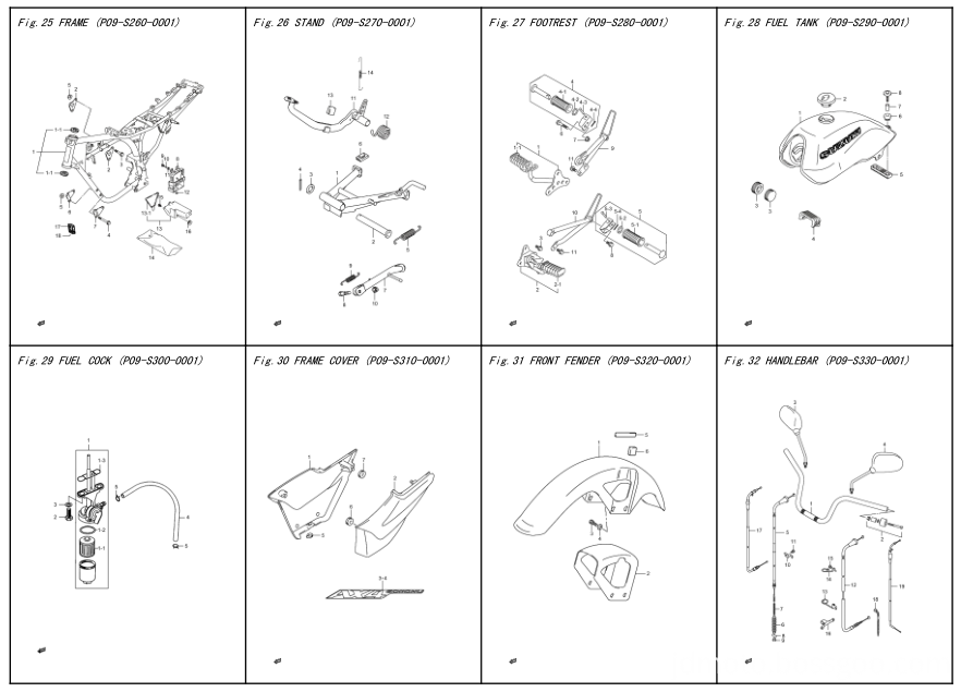 Suzuki AX4 Motorcyle Parts