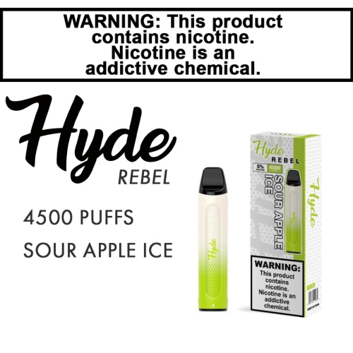 Boleh guna mudah alih hydr rebel 4500 puff