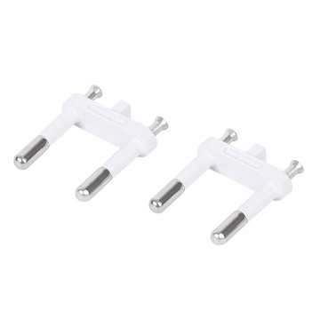 UE 2pin 4,0 mm Adapter wtyczki do okrągłego szpilki Brazylijskiej