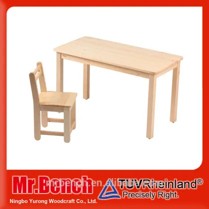Children Study Table and Chair for Kindergarten Furniture