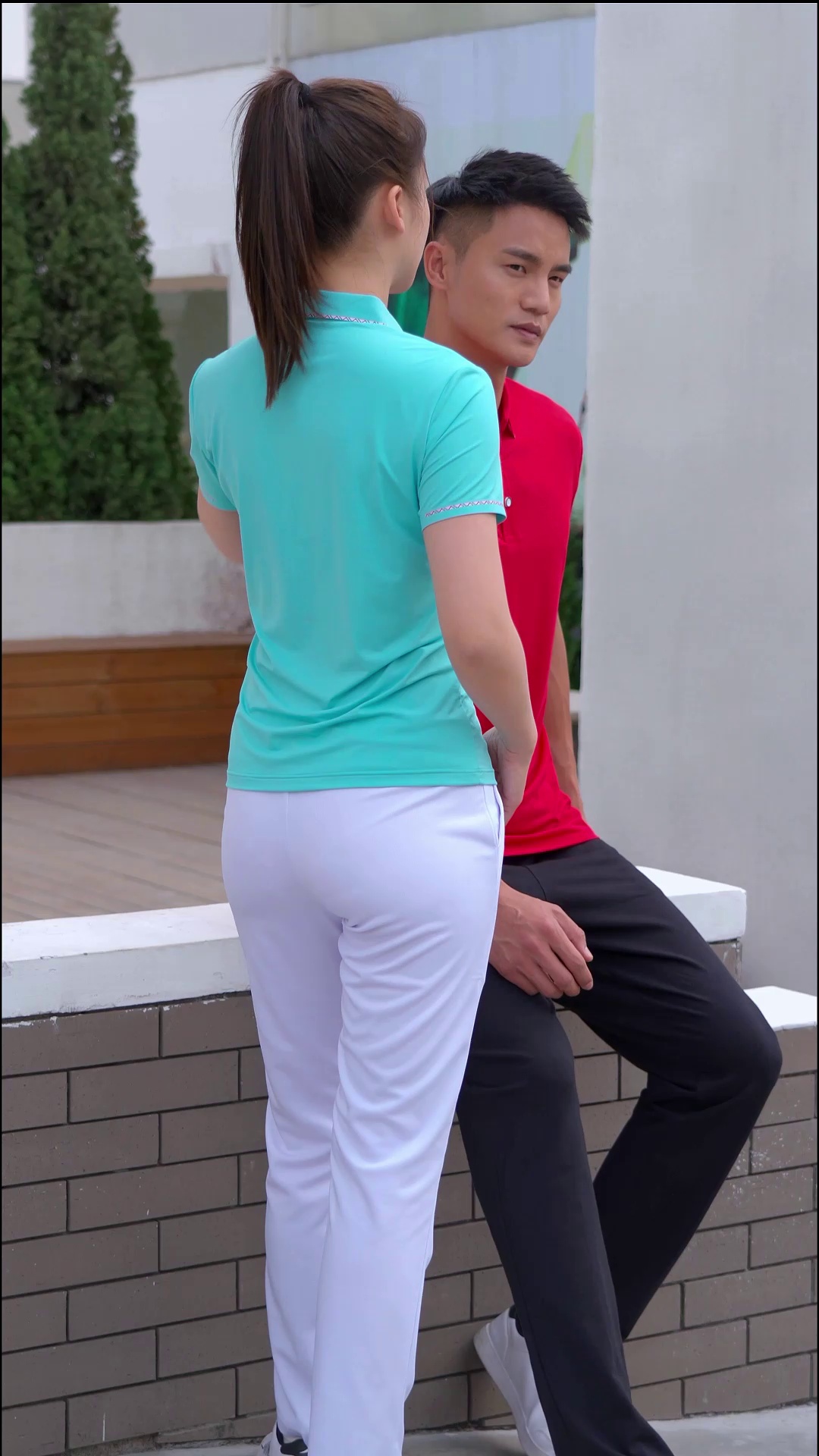 Breathable Cotton Golf Shirt for Men's Summer Wear