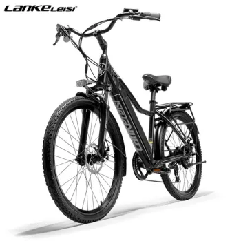 LANKELEISI PARD3.0 26 Inch Electric City Bike with 500W Motor and 36V 15Ah Battery