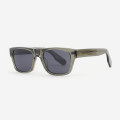 Square Acetate Unisex Sunglasses