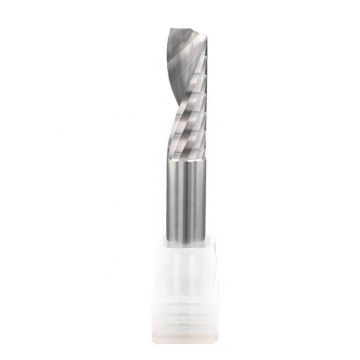 CNC Spiral Carbide End Mill voor aluminium - 50hrc, 3,175 mm, enkele fluit
