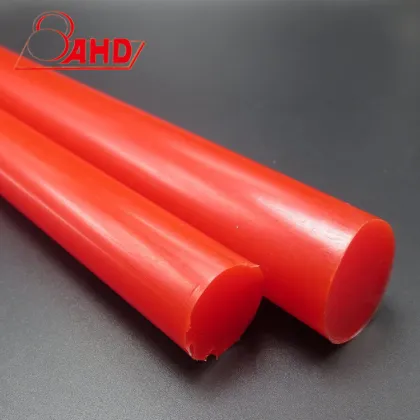 Yellow Red Round Polyurethane Rubber PU Rod