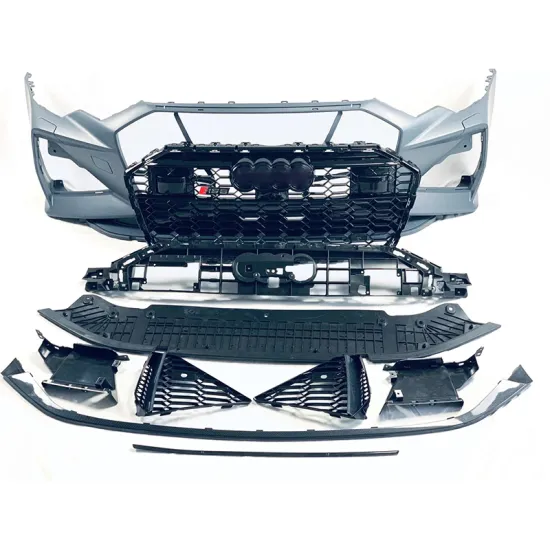 Auto Body Kit: Front Bumper Assembly with Grill for Audi A6 2019-2022 (RS6 Style)